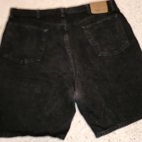 Vintage Wrangler Men's Dark Denim Jean Shorts - Picture 4 of 4